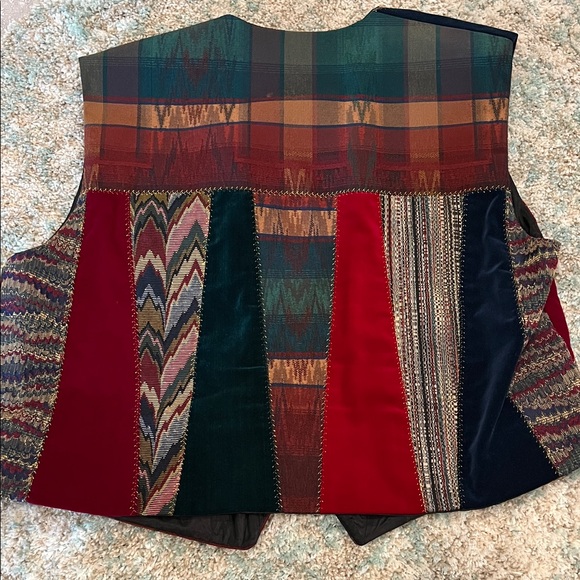 Colorful Patchwork Vest - Picture 2 of 2